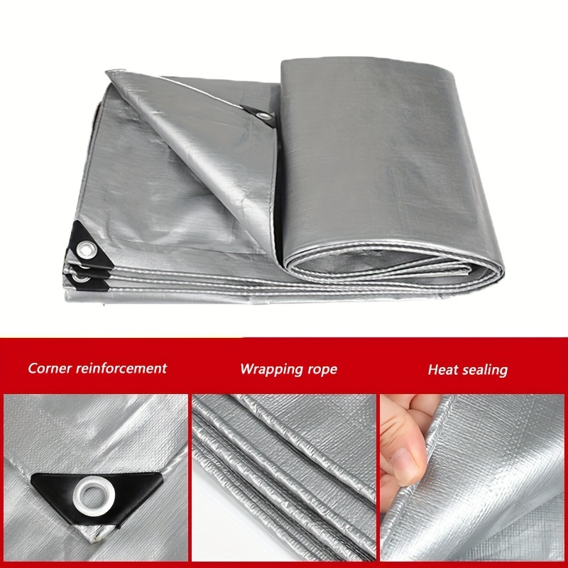 waterproof poly thick tarpaulin double sided waterproof anti