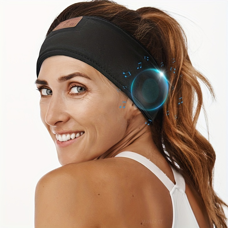 Casque de sommeil Bandeau de sport Bluetooth, casque bandeau de musique  sans fil, casque étanche IPX6 avec micro 