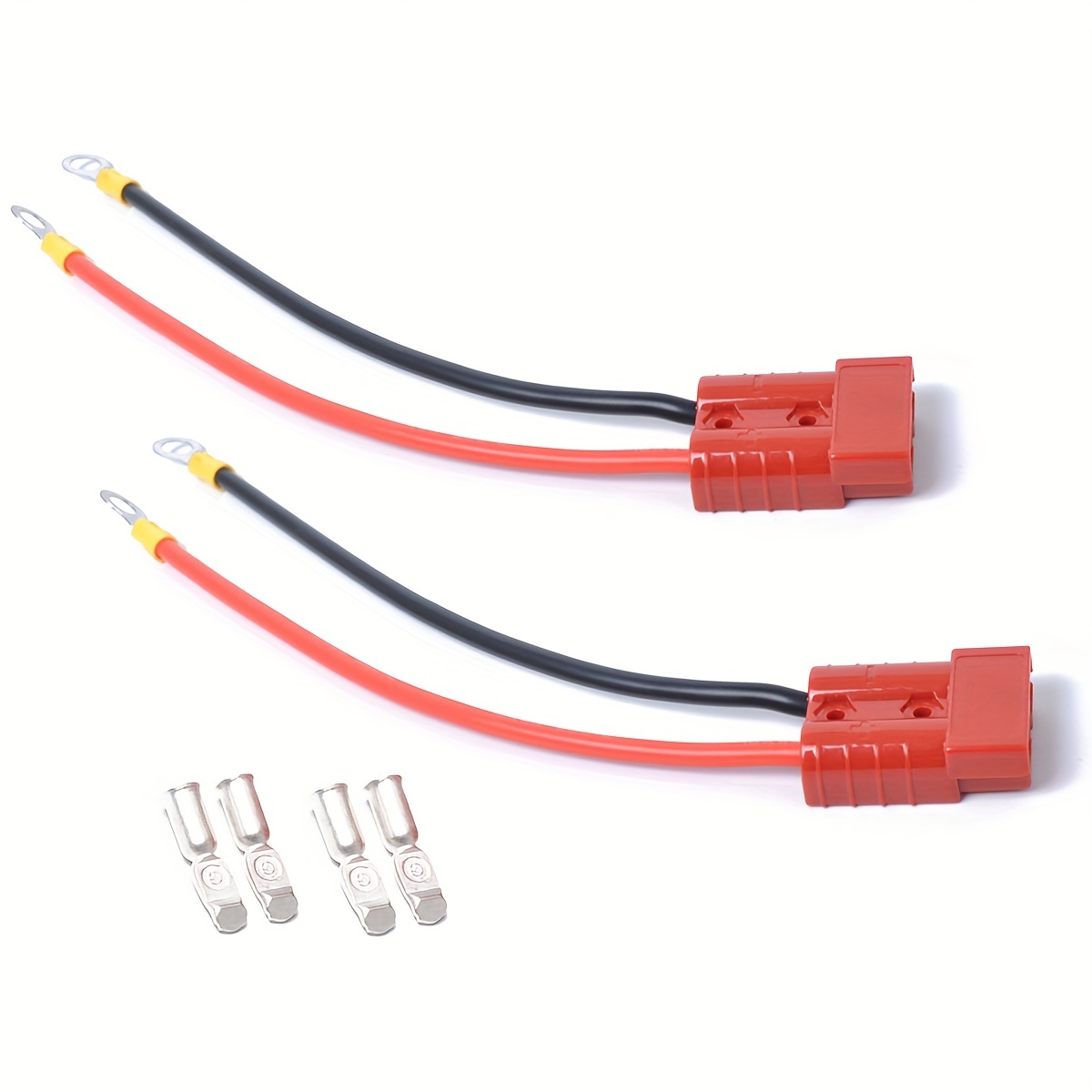 Generality 50a Red Battery Cable Wire Harness Plug Perfect - Temu Portugal