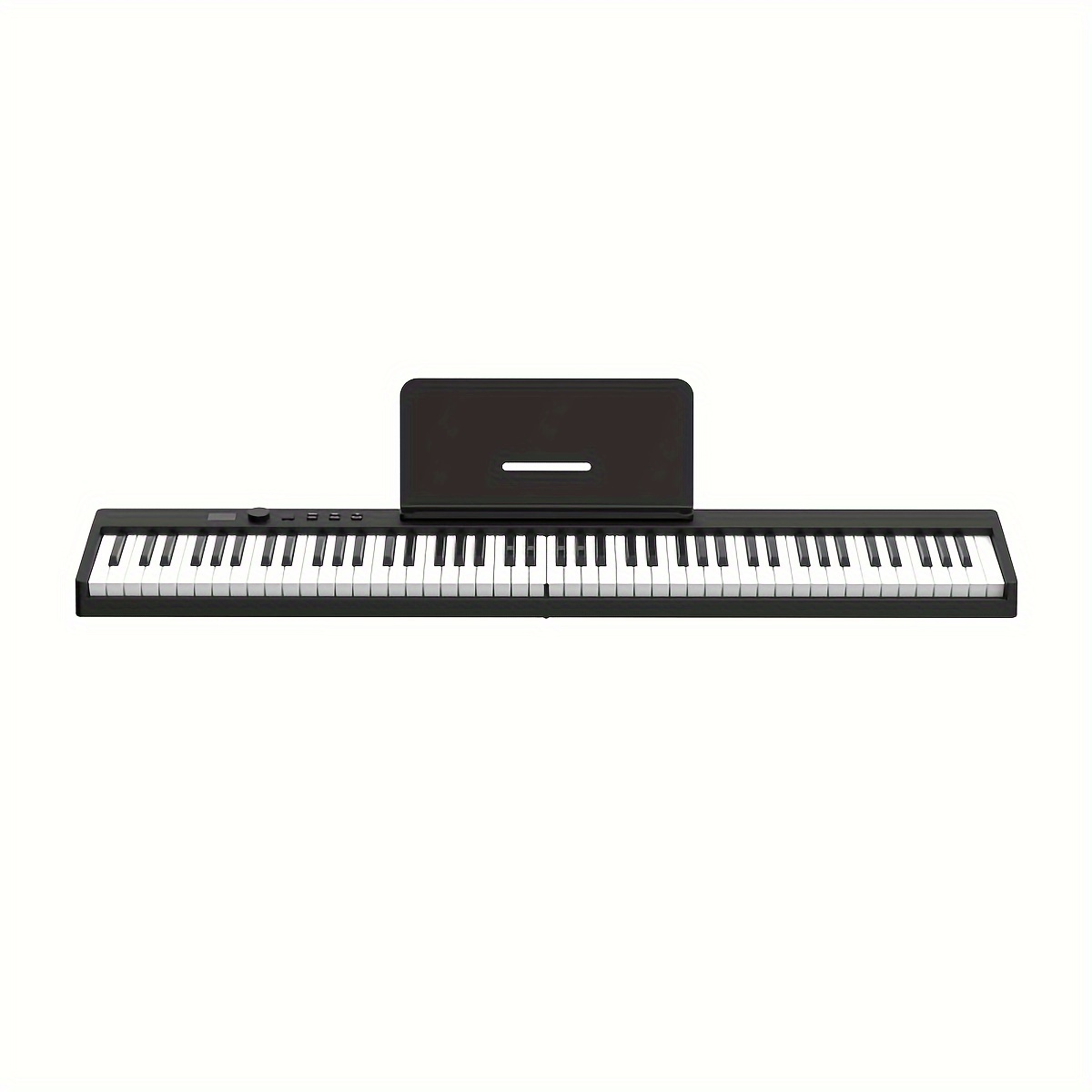 88-key Multifunctional Portable Intelligent Electronic Piano Keyboard,  Suitable For Beginners' Music Teaching Folding Piano, Standard Piano Size,  Led Digital Tube Display, High-quality & Affordable