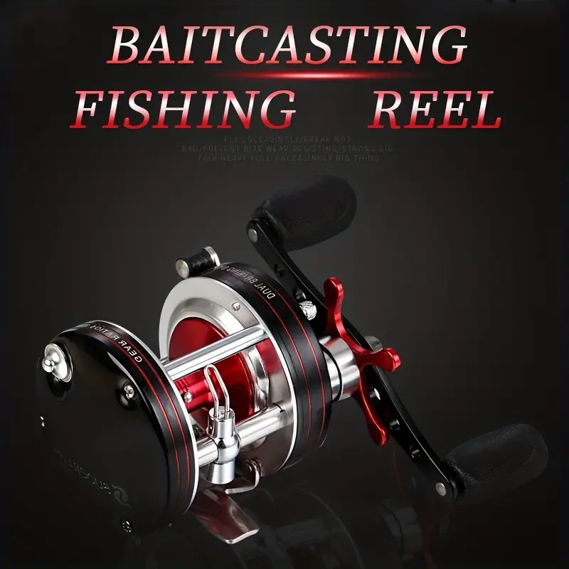 Full Metal Baitcasting Fishing Reel, 5.3:1 High Speed Gear Ratio, For  Inshore Boat Rock Freshwater Saltwater Fishing, Right Hand