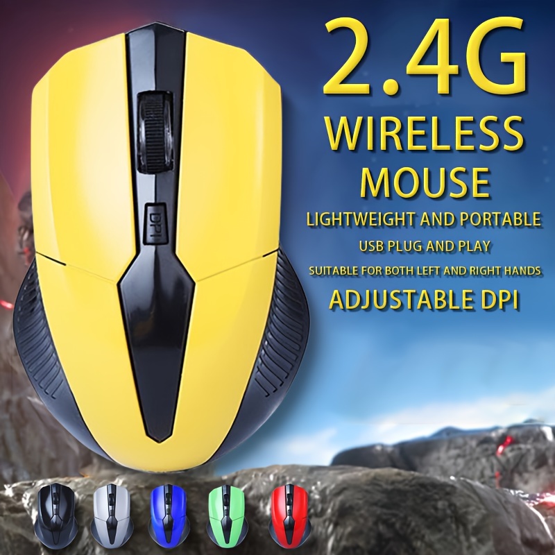 Ratón con cable, mouse óptico silencioso con cable USB, puerto USB de 1200  DPI, diseño ergonómico, Plug and Play, mouse de computadora para