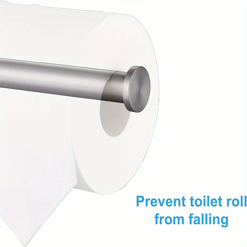 1pc Toilet Paper Holder Stainless Steel Modern Tissue Roll - Temu