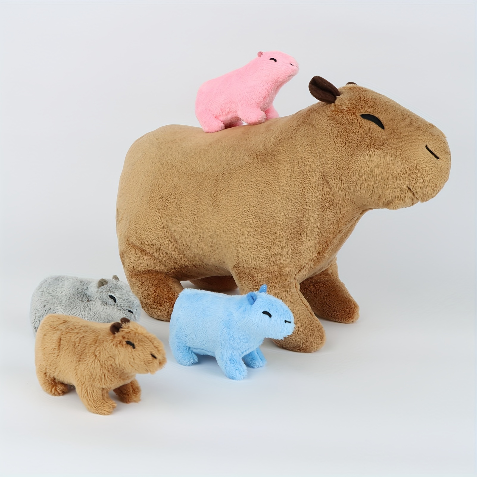 1 Stück Mini-Plüsch-Capybara-Spielzeug, kreatives Stofftier zum Sammeln  (zufälliger Stil und Farbe), aktuelle Trends, günstig kaufen