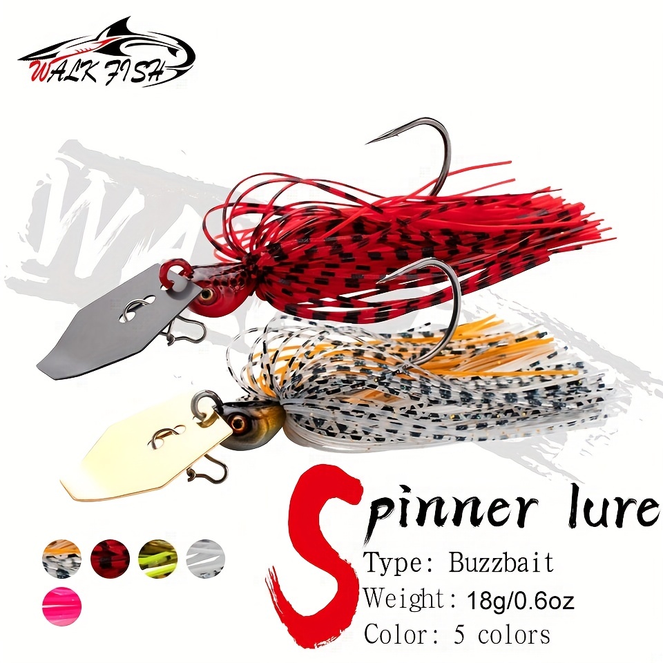 Bladed Swim Jigs - Perfect For Bass Fishing With Vibrating Spinner Bait  Lures! - Temu Austria