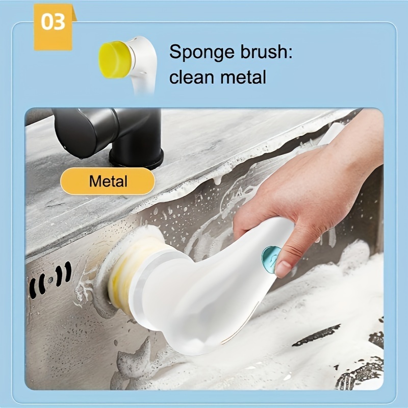 Handheld Bathtub Scrubber Bathtub Sponge Brush Kitchen - Temu