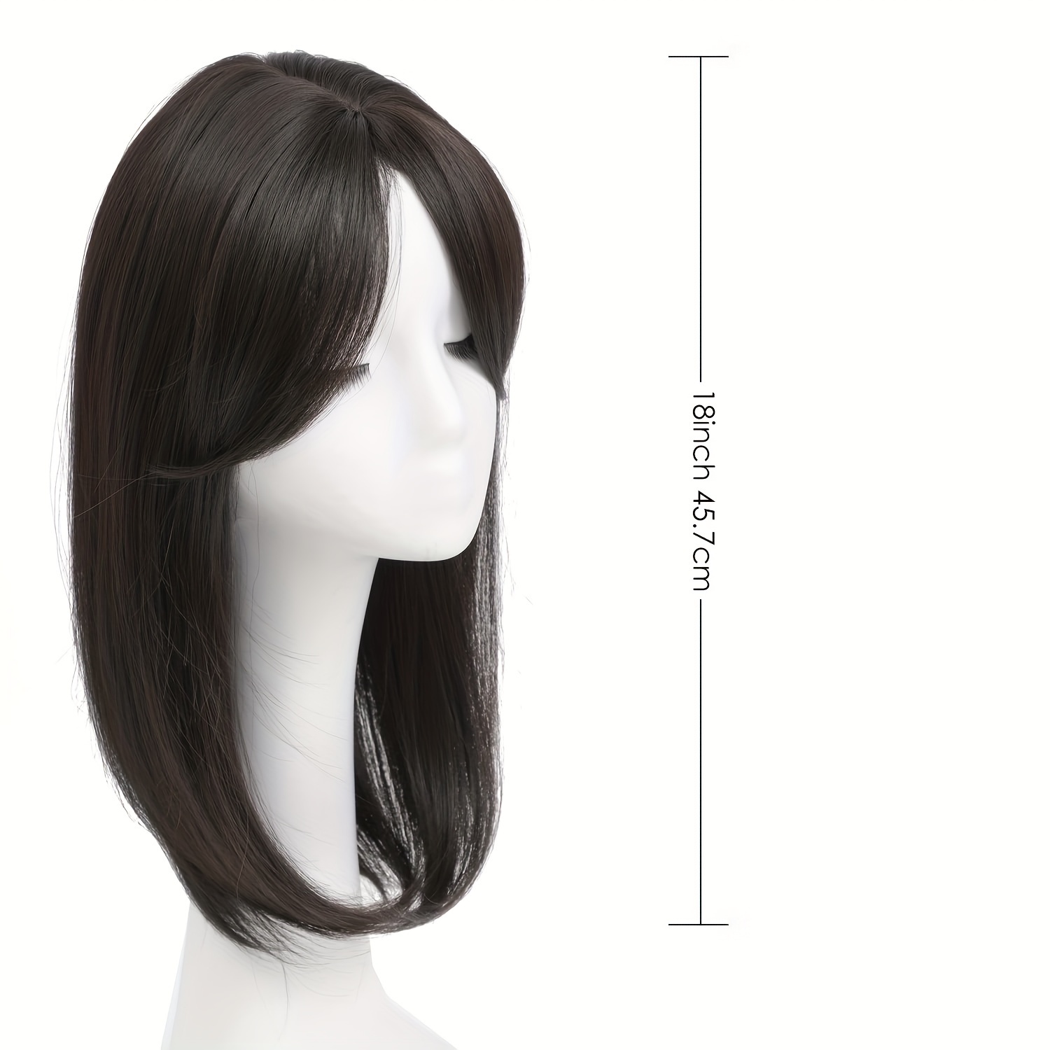 Hair Topper Long Layered Hair Toppers Women Synthetic Hair Temu 