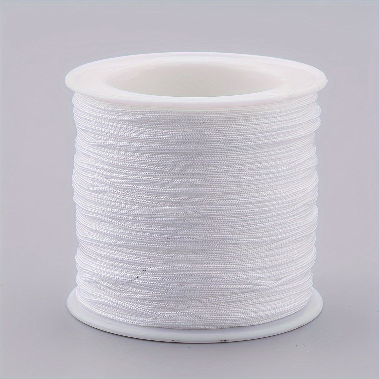 1roll 0.6mm DIY Nylon String For Bracelets,Beading, Necklaces, Macrame  Craft, Wind Chime, Jewelry Making