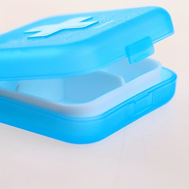 4 Grids Pill Storage Box Portable Medicine Organizer
