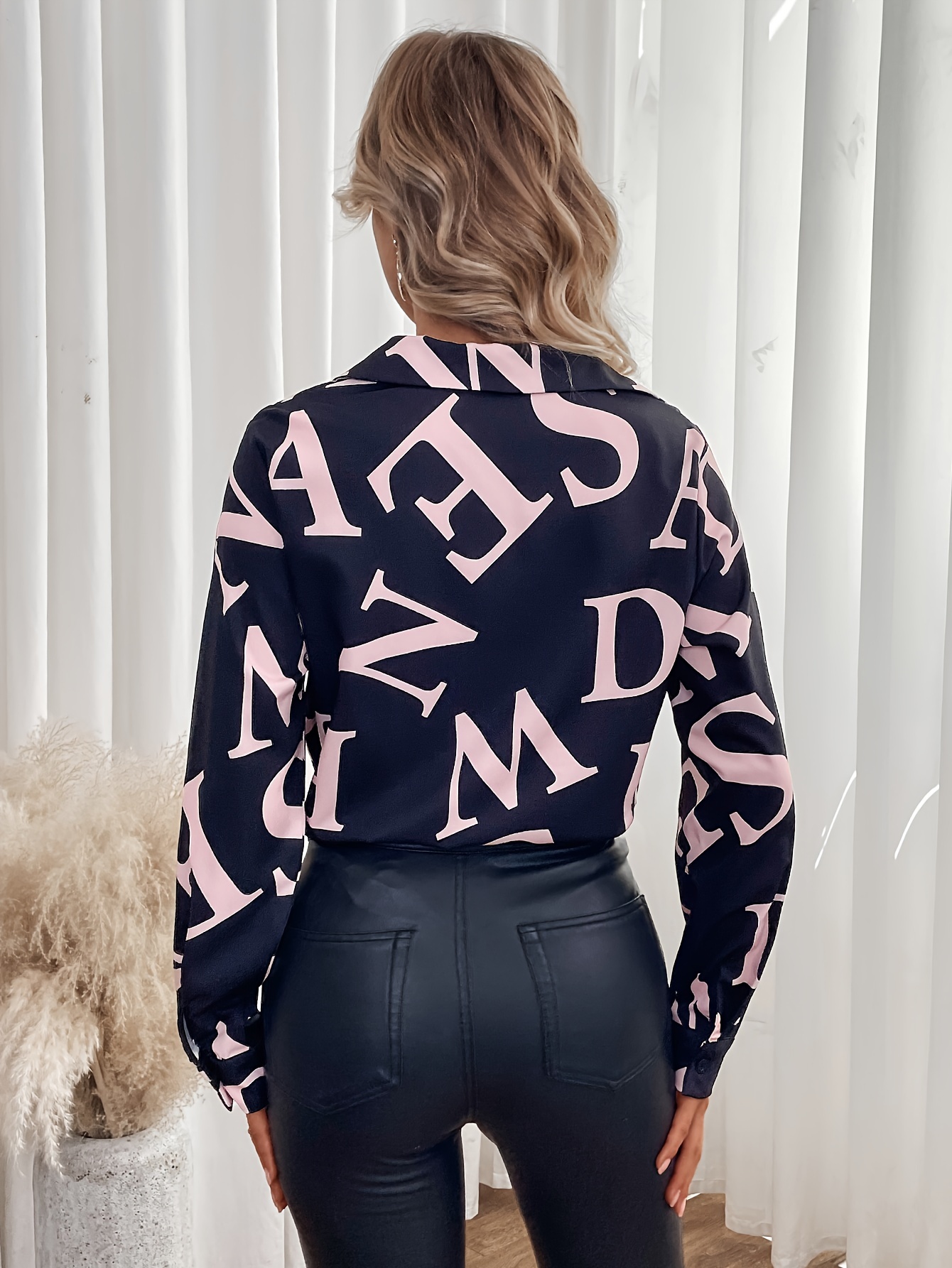 Louis Vuitton Pattern Print Printed Long Sleeve Dress Shirt XL