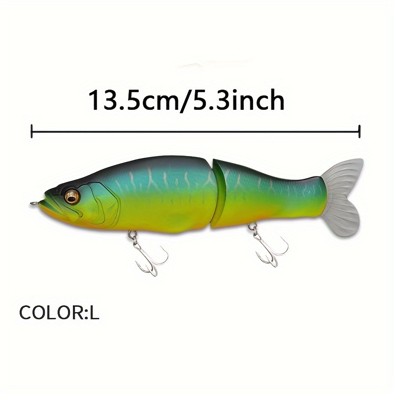 Señuelos Pesca Multiarticulados Cebo Manivela Swimbait - Temu