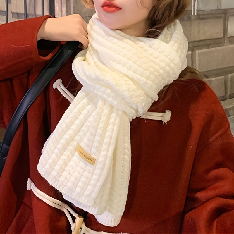 Buy Woolen scarf Red stylish accessory