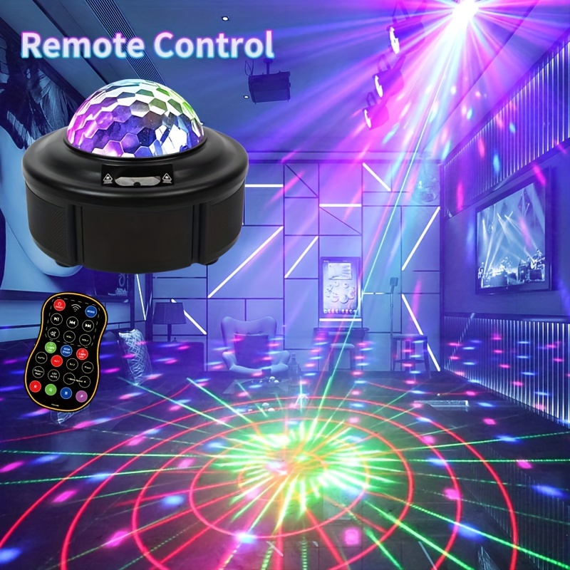 Party Lights Disco Ball Rotating Led Stage Laser Light Mini DJ RGB