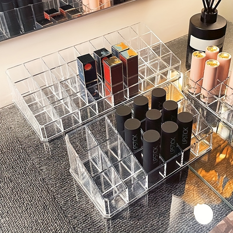 Clear Acrylic 12 Compartment Organizer Rack