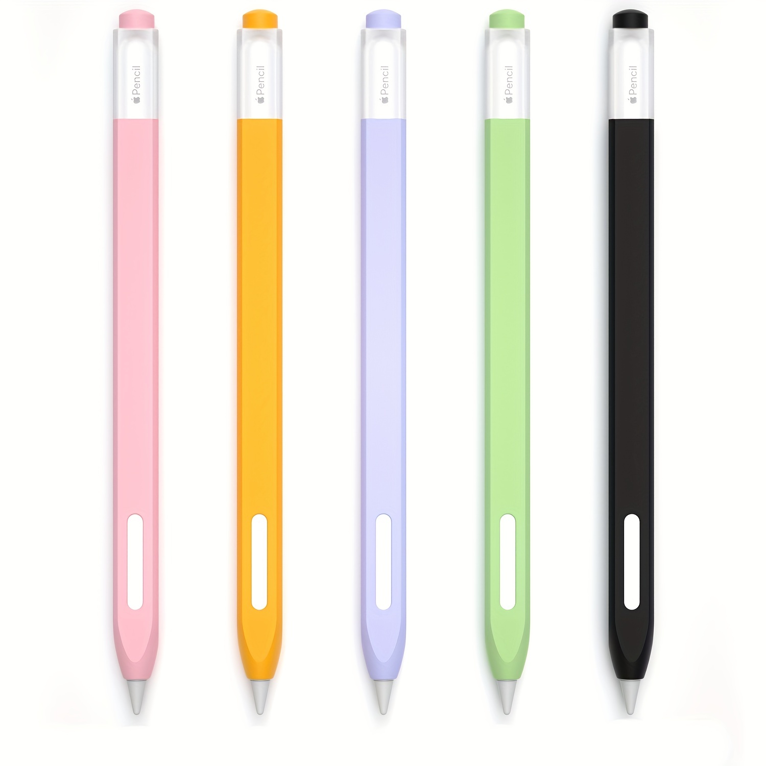 Housse De Stylet Pour Apple Pencil 2, Étui En Silicone Souple