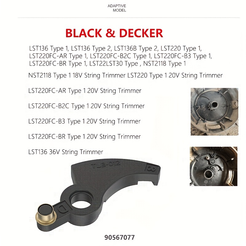 Black & Decker LST136 String Trimmer