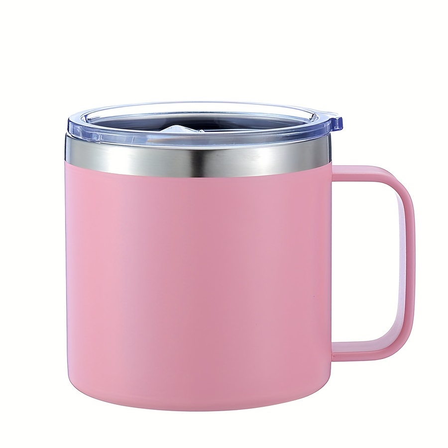 1 Taza Café Acero Inoxidable Tapa Tazas Café Vacío 14 Oz - Temu