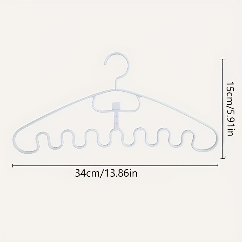 Seamless Curved Anti-Slip Wide Shoulder Thick Adult Plastic Hangers Shirt  Hanger Clothes Hanging 20 Pack FANJIANI