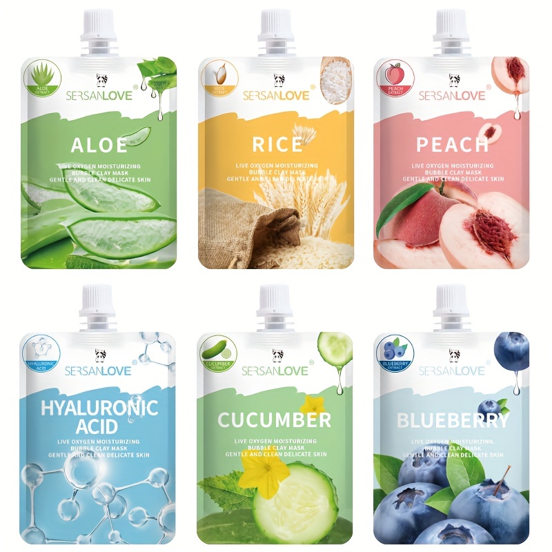 100g Moisturizing Soothing Bubble Mask for Healthy Skin Gloss