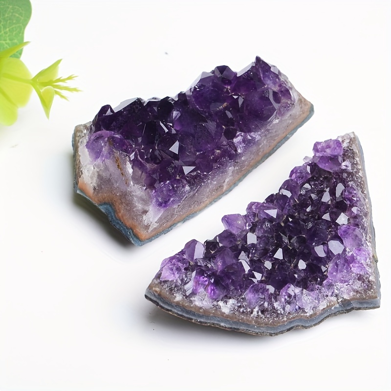 Natural Amethyst Cluster Healing Stone, Aromatherapy