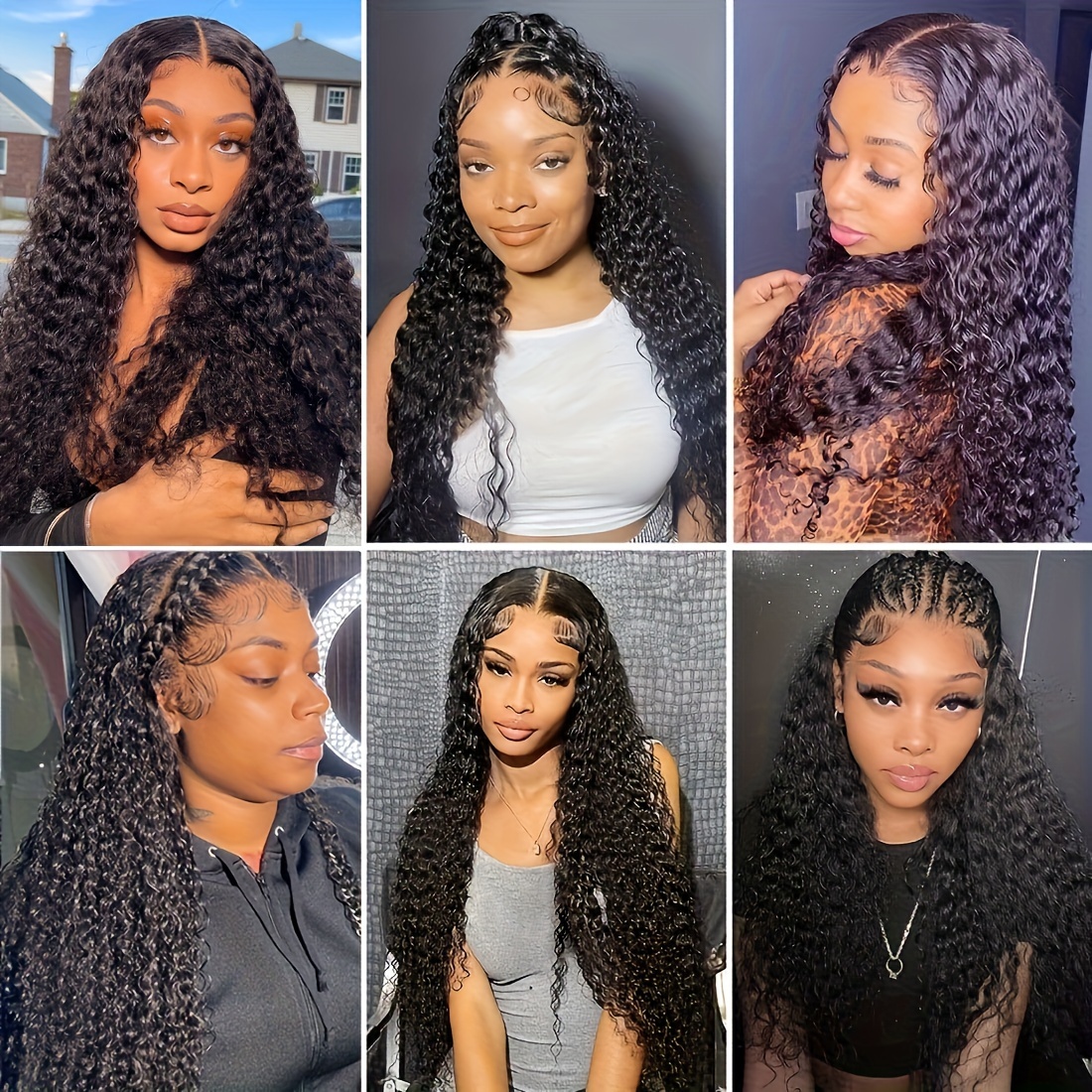 Wear And Go Glueless Wigs Human Hair Pre Plucked Pre Cut For Beginners  Kinky Curly Lace Front Wigs Human Hair 5x5 HD Lace Closure Deep Curly Wig  Human
