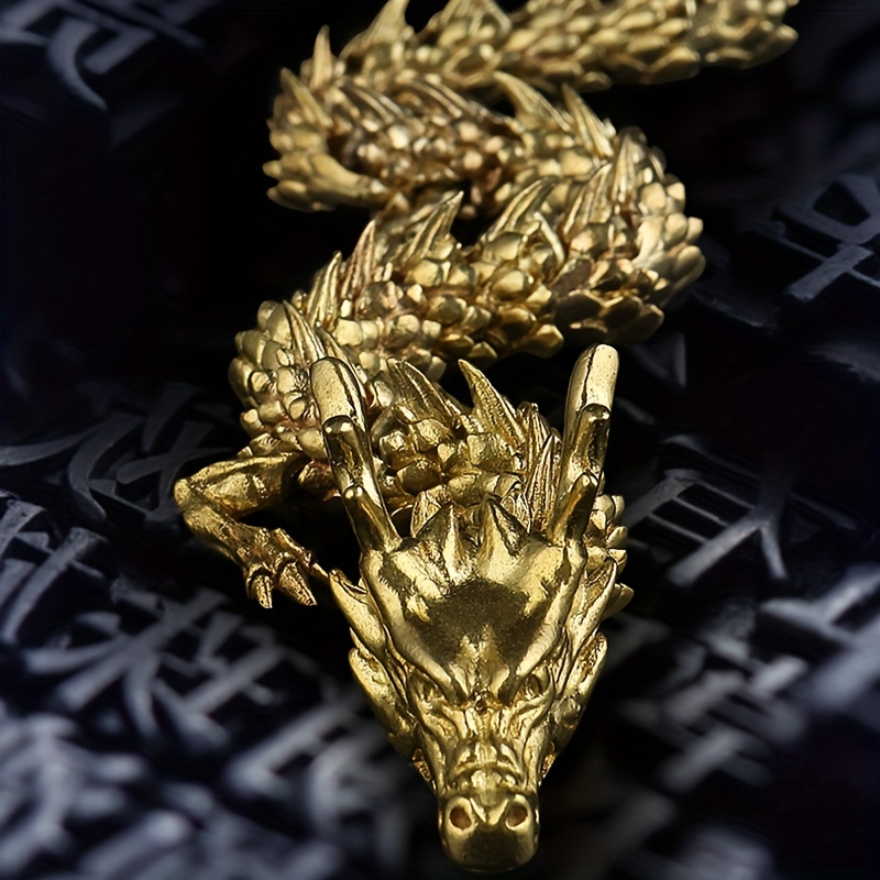 HOMSFOU 4 Pz Statua del drago cinese arredamento del drago dello zodiaco  decorazioni per la casa Home decor arredamento della scrivania statuetta  del drago cinese Mobile TV Cina : : Casa e