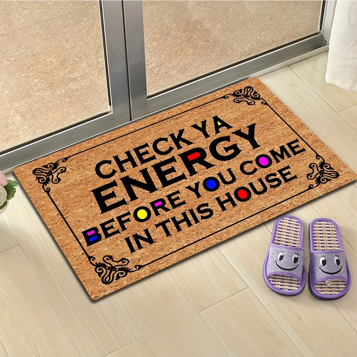 Colorful Doormats, Non-slip Entrance Front Door Rug, Funny  Indoor/bathroom/kitchen/bedroom/entryway Floor Mats - Temu
