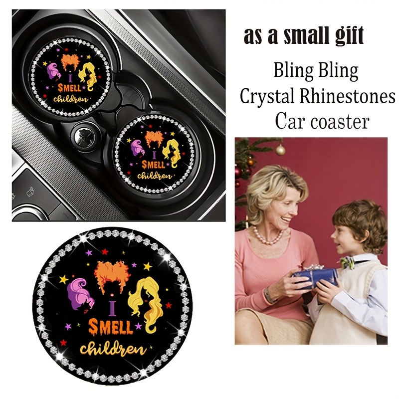 Car Coasters For Cup Holders, Car Bling Coasters, Silicone Car Cup