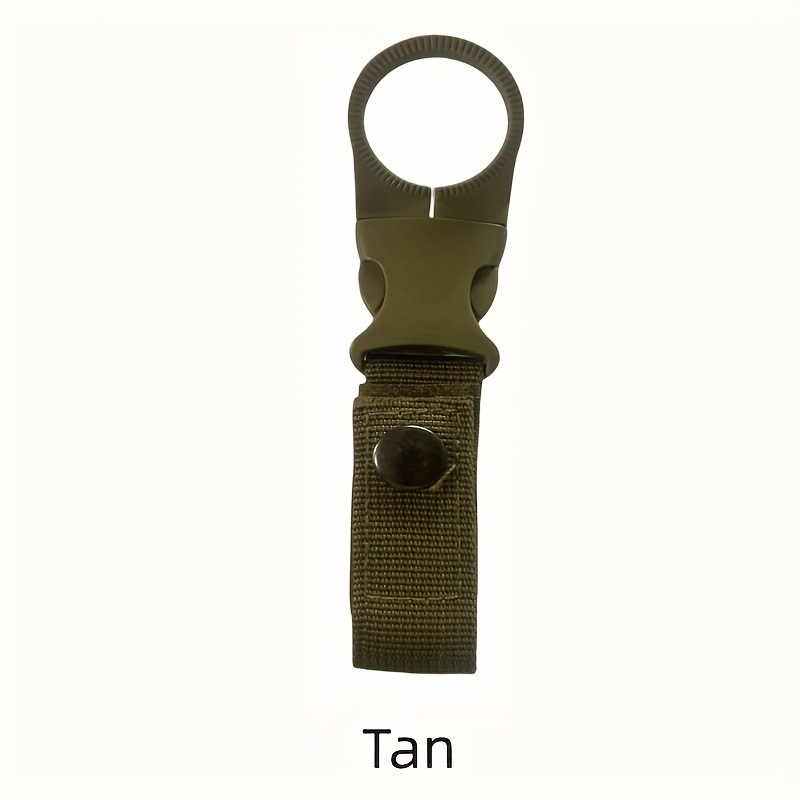 Tactical Outdoor Water Bottle Buckle Clip Carabiner Bottle Belt Hook Holder  Gear