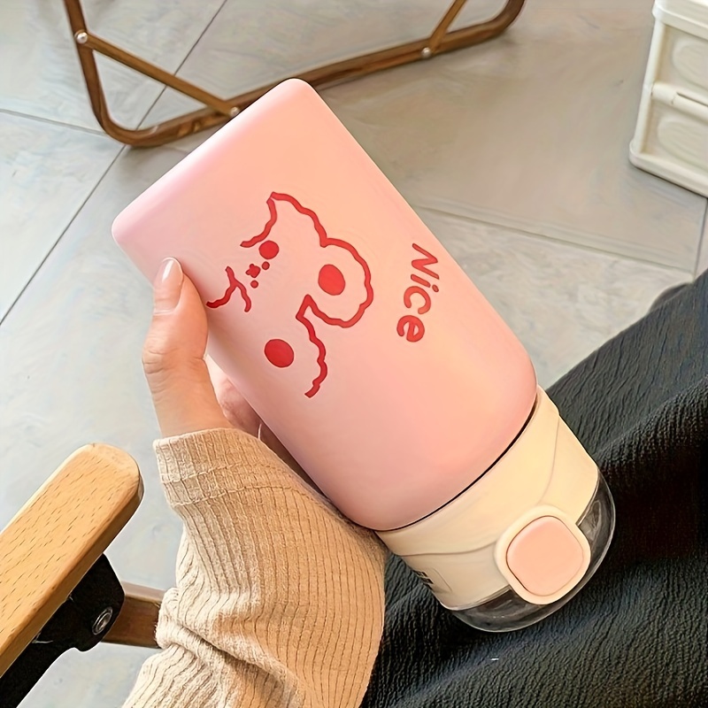 Kawaii Christmas Thermal Cup Coffee Travel Mug Cute 240/360ml Stainless  Steel Portable Thermos For Water Tea Milk Tumbler Gift