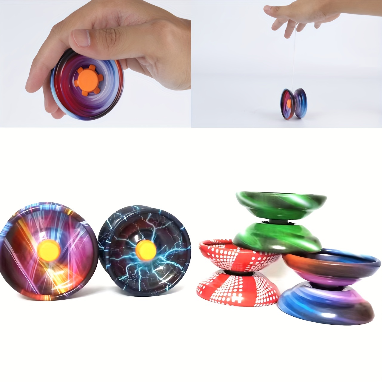 Yoyo réactif pour enfants, boule Yo-Yo avec 5 cordes de rechange, pochette  de rangement de gants pour débutants – acheter aux petits prix dans la