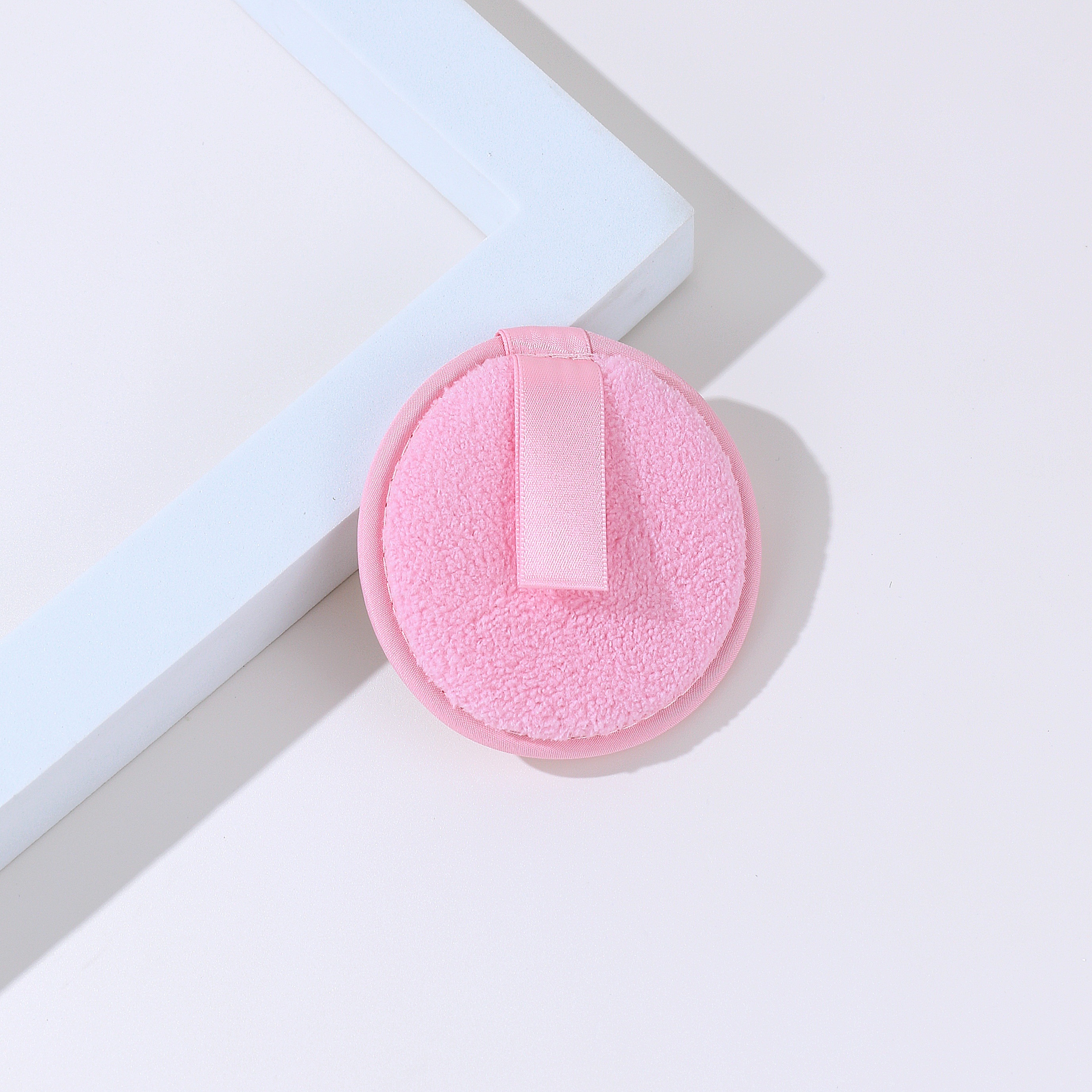Round Makeup Remover Pad Cleansing Puff - Water Cycle Soft Face Puff
