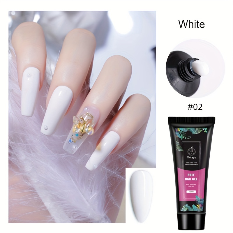 Clear PolyGel Nail Extension Clip – BGlam Reunion