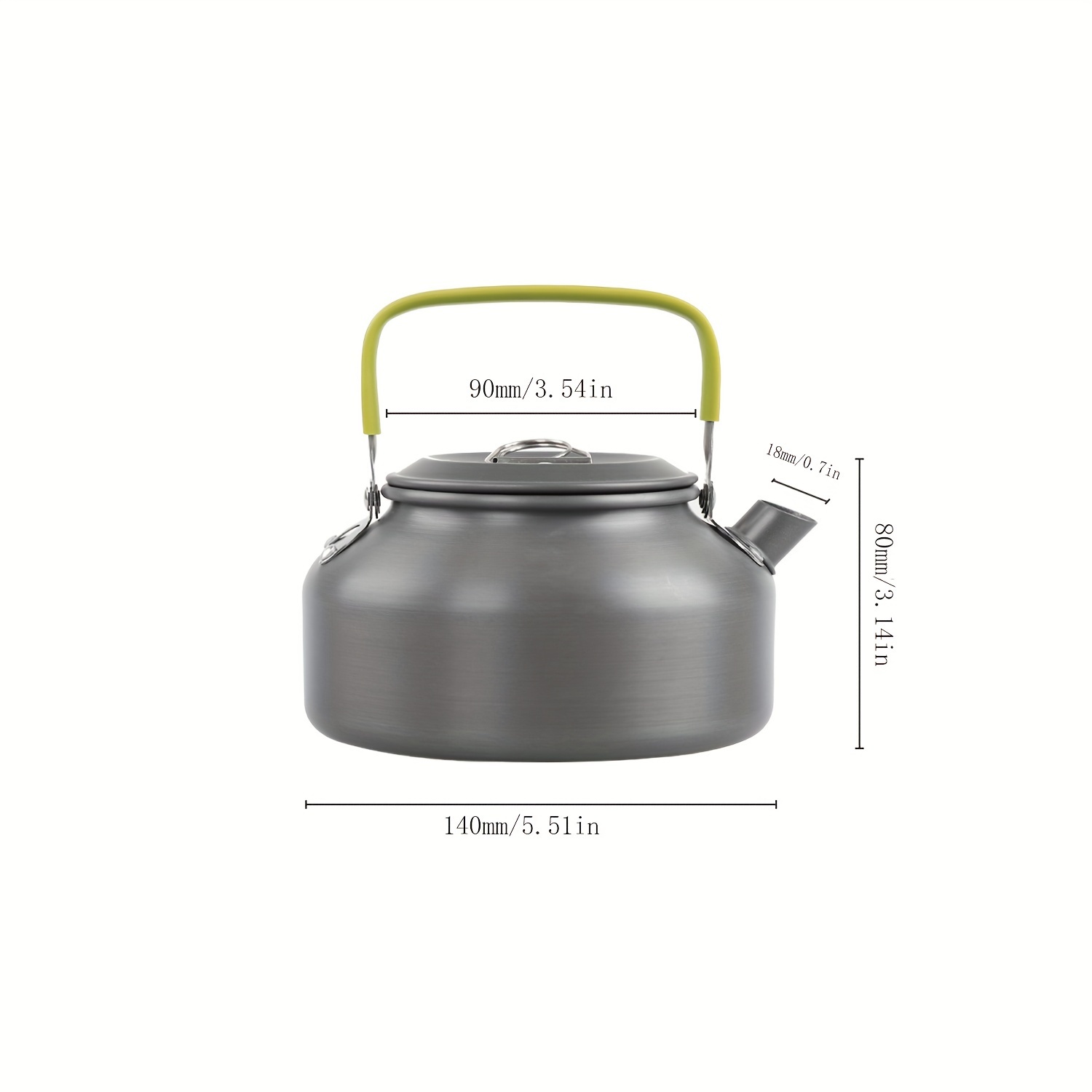 1Pc tea kettle aluminium Travel Tea Set Camping Teapot Outdoor Tea