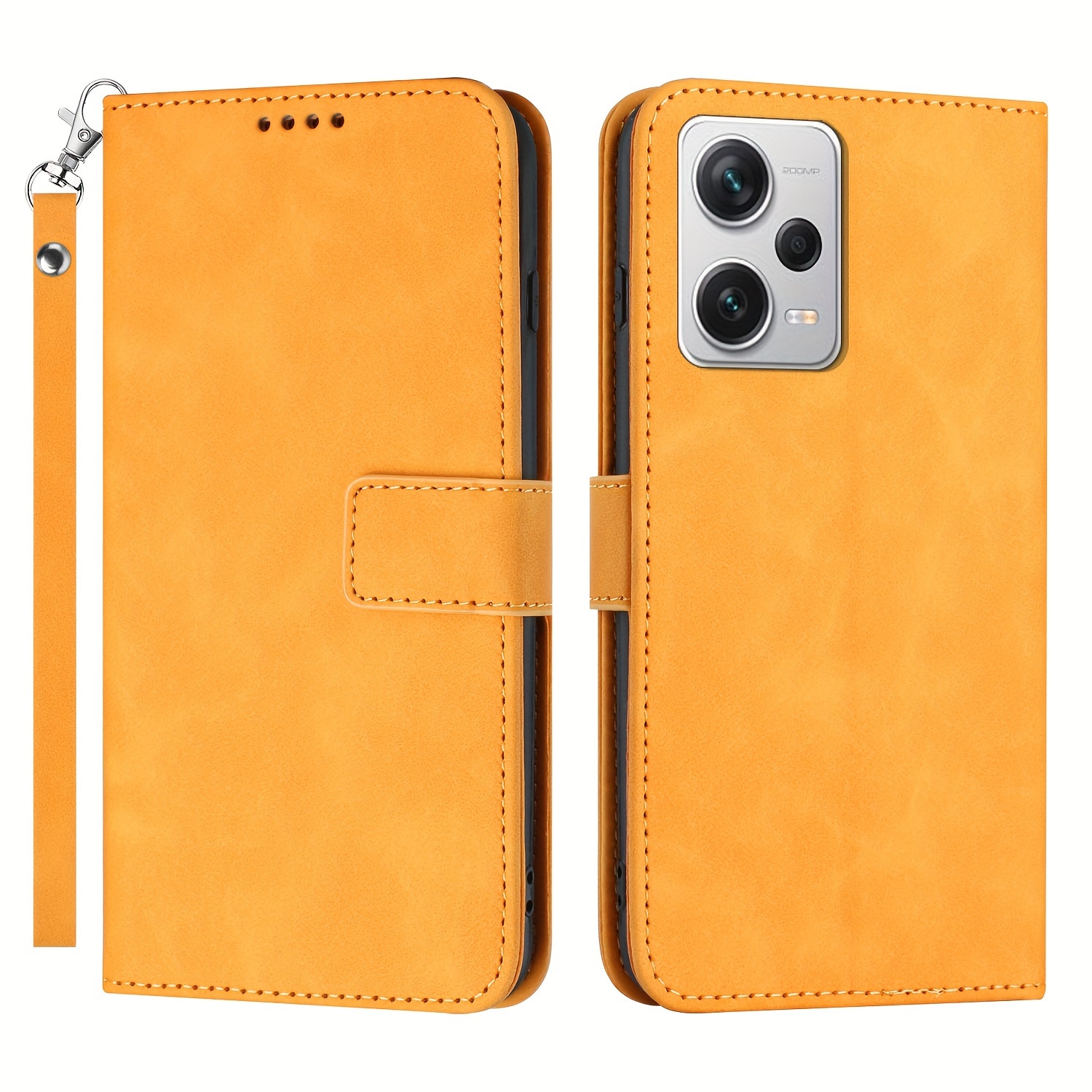 Case Xiaomi Redmi Note 12s Luxury Artificial Leather - Temu