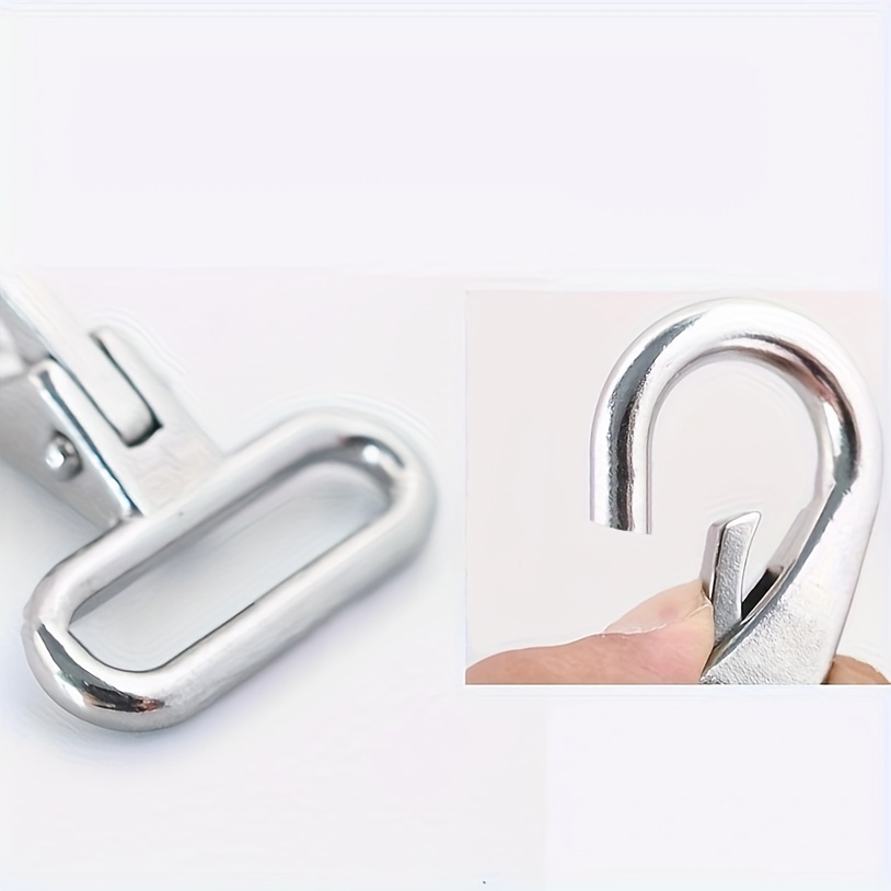 316 Stainless Steel Spring Hook Square Ring Directional Hook - Temu