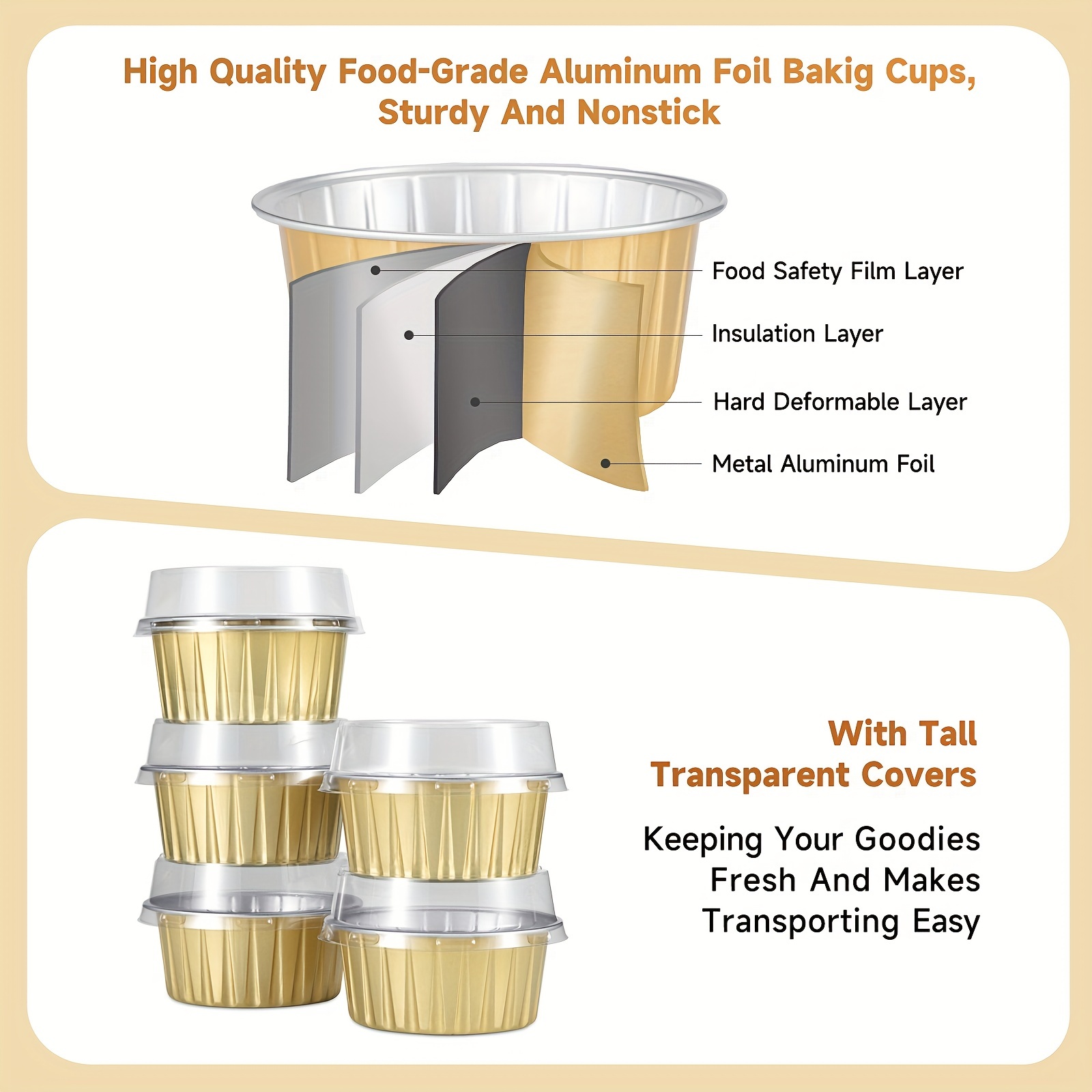 Set 10 Unidades Moldes Muffins O Queque Individual Aluminio – BAKERY WORLD