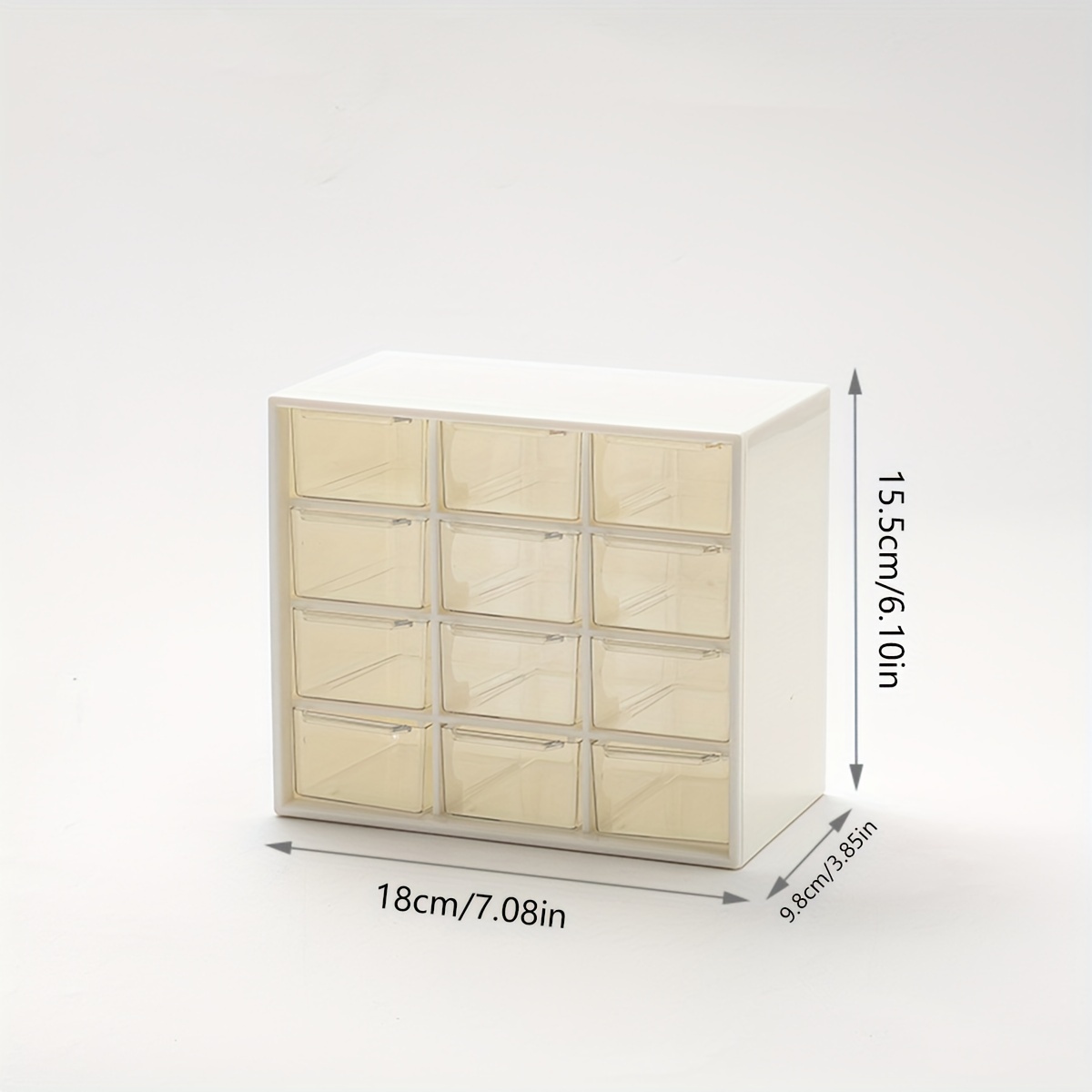 Mini Storage Cabinet 6/9 Grid Dust proof Drawer Type - Temu