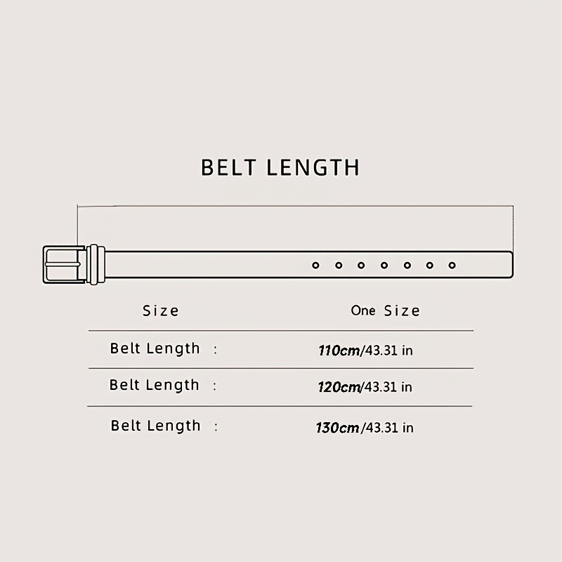 Men's PU Leather Automatic Belt