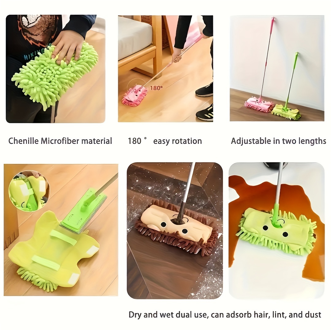 a set of adorable mini broom and mop kit a broom and mop set for home use mini broom combination cleaning supplies cleaning tools details 3