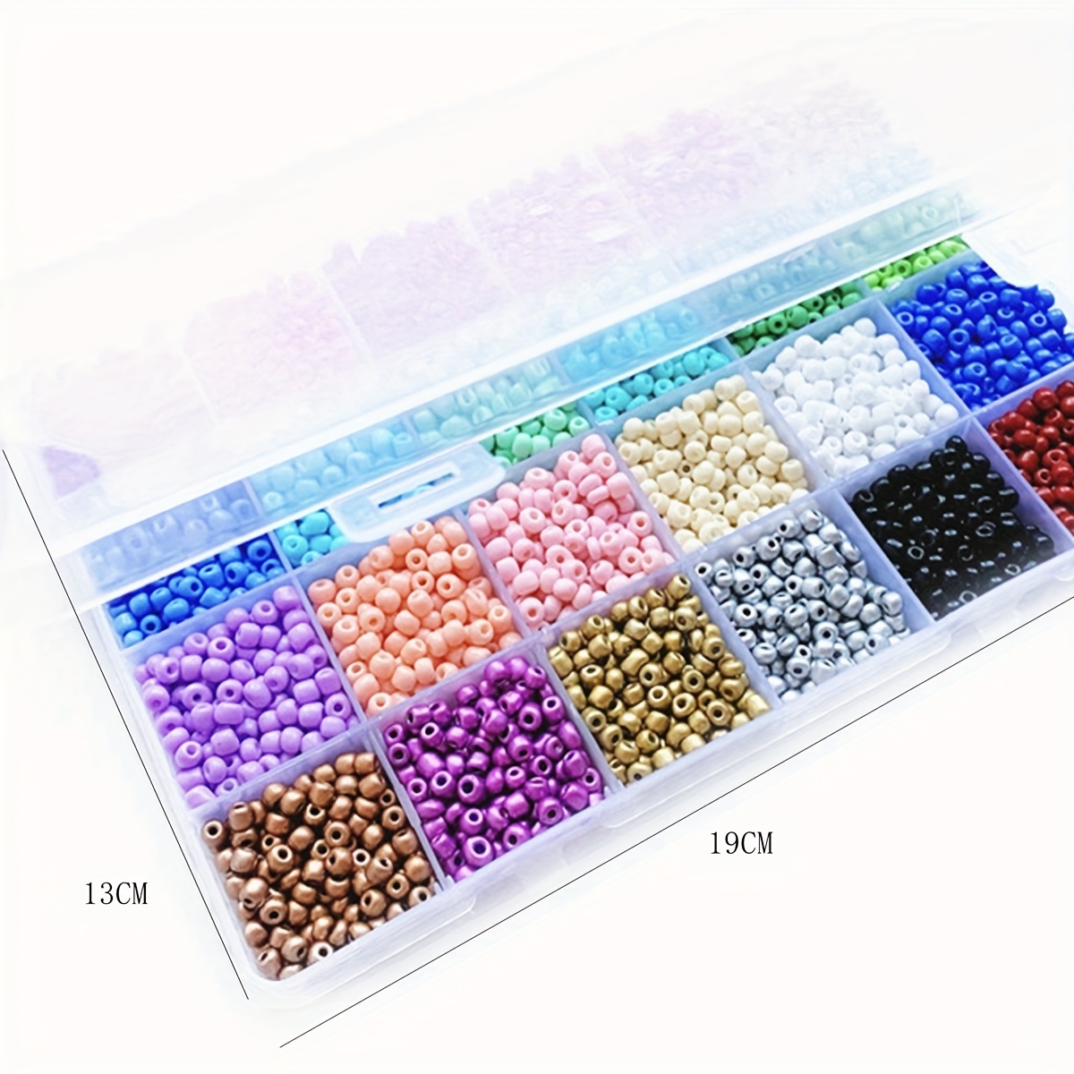 random color bead diy jewelry accessory 24 colors meter