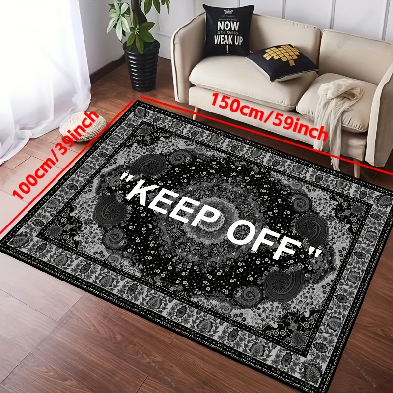 Keep off Rug off White Keep Off Keep off Carpet for Living 