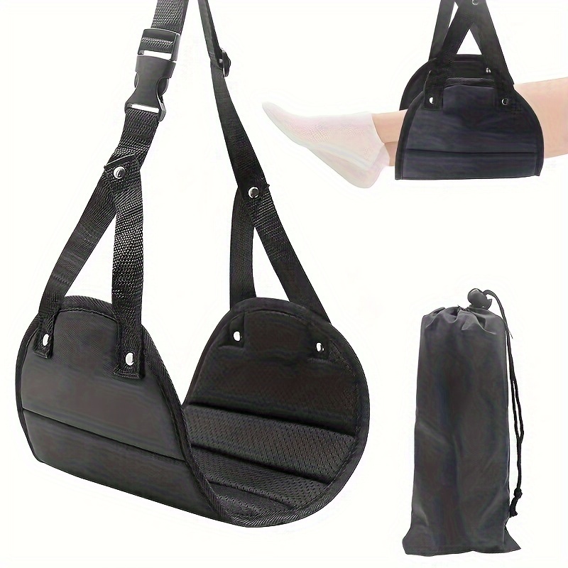 Leg Adjustable Height Accessories, Hanging Foot Hammock, Portable Airplane  Travel Accessories
