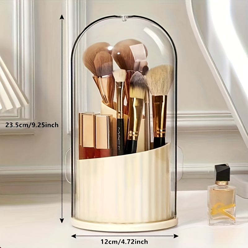 Dropship Rotating Makeup Organizer Acrylic Perfume Organizer Clear Skincare Organizer  Cosmetics Organizer For Vanity Countertop to Sell Online at a Lower Price