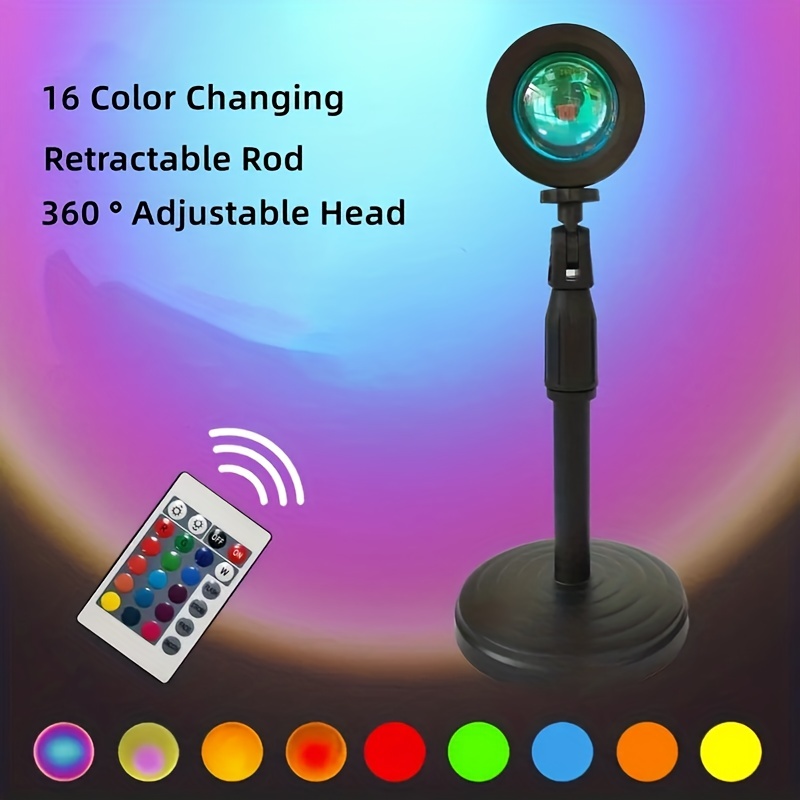 Floor lamp projector LED projection night light for living room