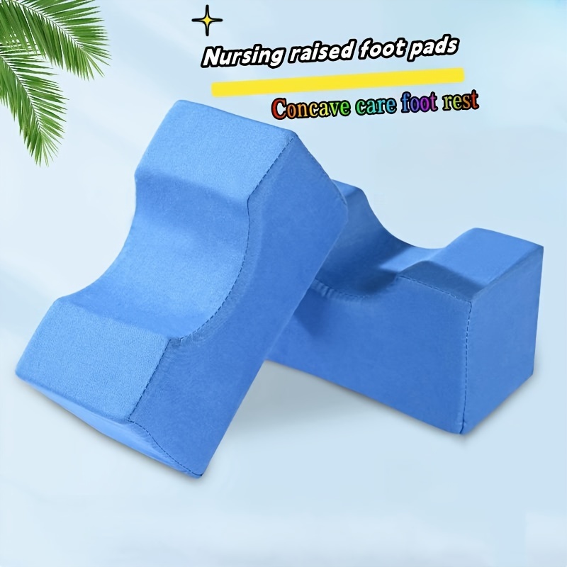 

1pc/2pcs Sets Of Concave Pressure Ulcer Pads, Ankle Bone Pads, Foot Support And Lifting Pads, Foot Position Pads, Foot Circle Pads, Bed Rest Elderly Care Support Foot Pads, Care Pads, Turning Pads
