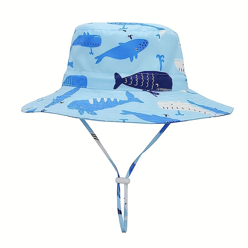 Fisherman Hat Women Cute Cartoon Hiking Beach Fishing Couple Hats Bear Ears  Sunscreen Sunshade Cap Pot Hat