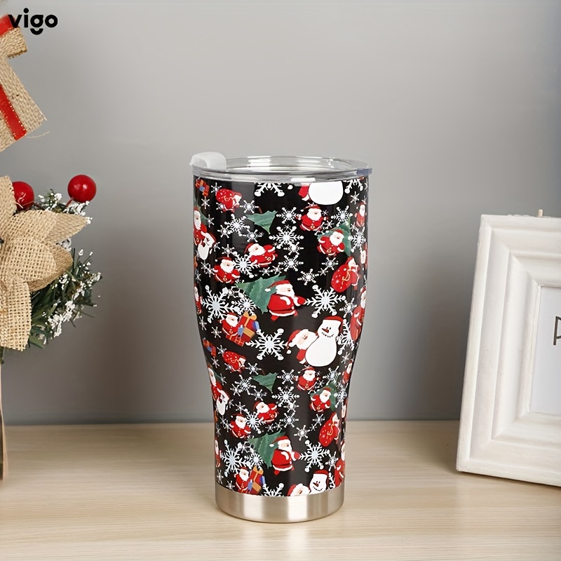 Xmas Stainless Steel Tumbler