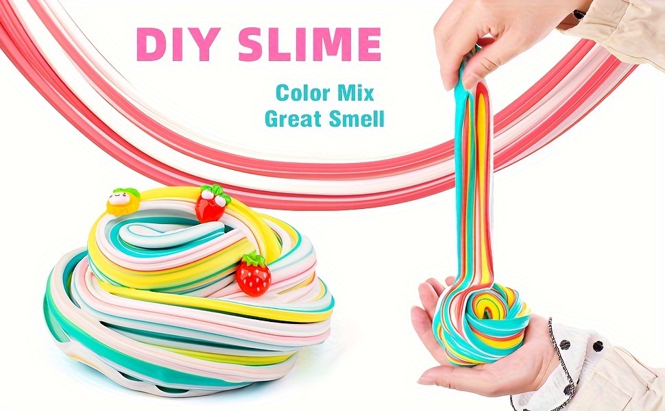 60ml Jouets Slime Pour Enfants, Kit De Slime Au Beurre DIY