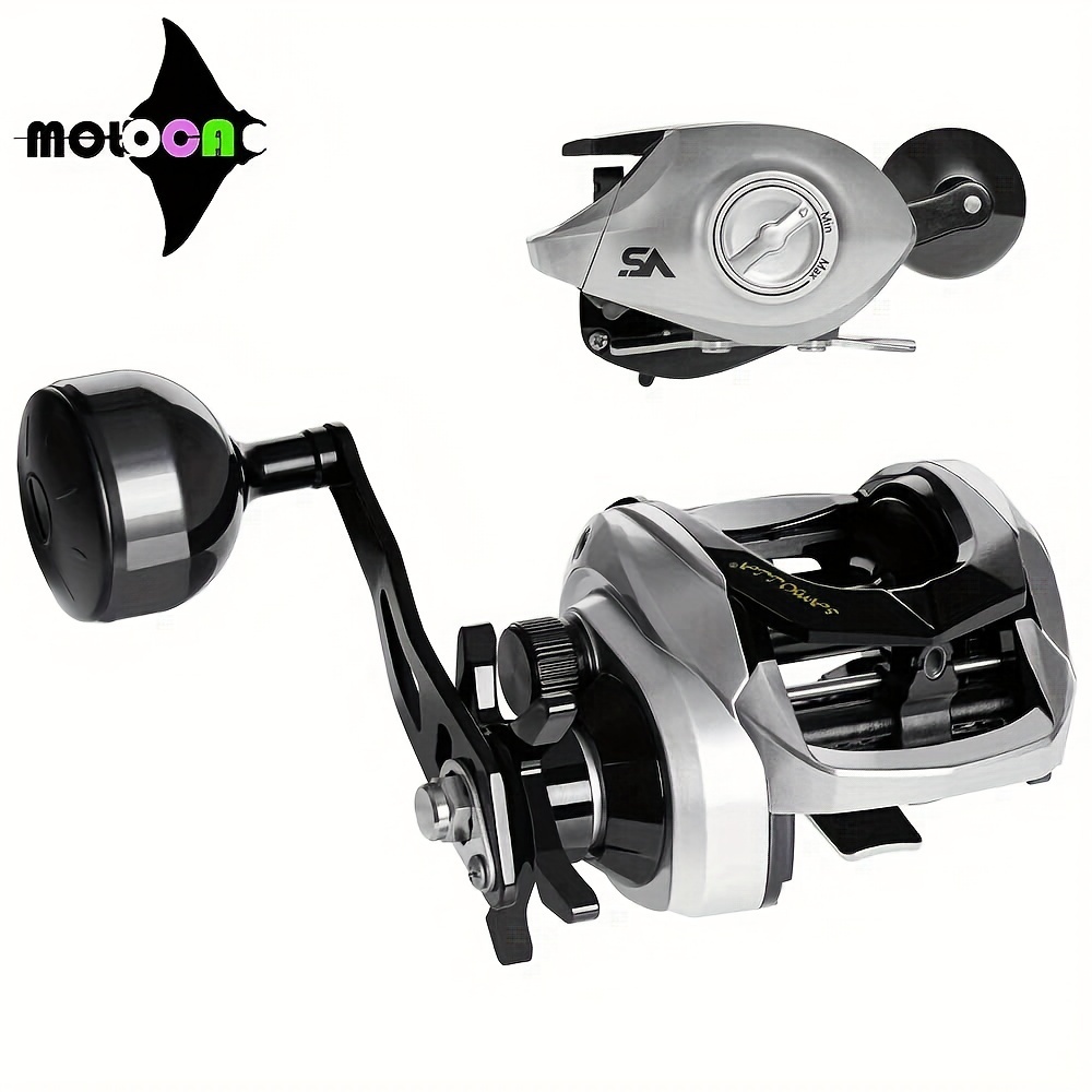 1pc High Performance Metal Baitcasting Reel With 18 1 Axis And 7 2 1 Gear  Ratio Ideal For Sea Fishing And Lure Fishing - Sports & Outdoors - Temu  Qatar